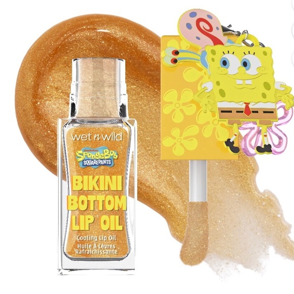 Wet N Wild SpongeBob Limited Edition Cooling Lip Oil Gloss & Glitter Stick Set - Picture 5 of 10